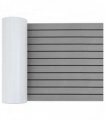 vidaXL Boat Mat Striped Light Grey and Black 240 x 60 cm EVA