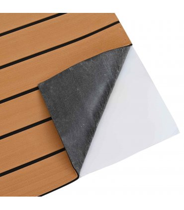 vidaXL Boat Mat Brown and Black 240 x 90 cm EVA