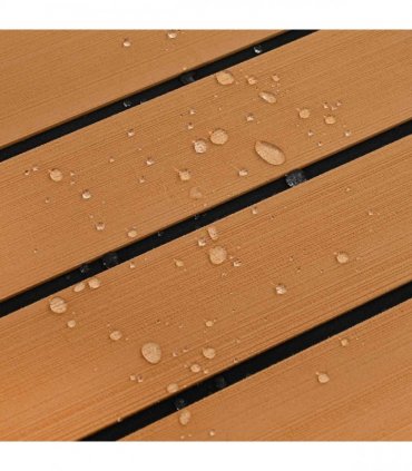 vidaXL Boat Mat Brown and Black 240 x 90 cm EVA