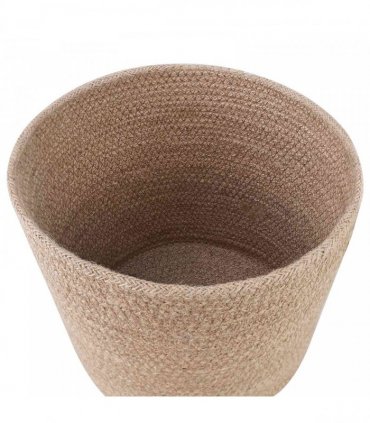 vidaXL Plant Pot Set 2 pcs Natural Ø 21 x 21 cm 100% Tossa Jute