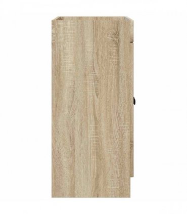 vidaXL Bathroom under Sink Cabinet Sonoma Oak 56 x 37.5 x 81 cm — V0672200478