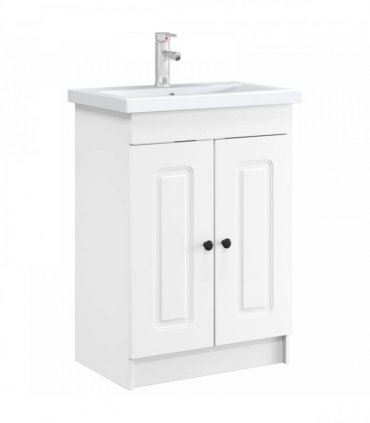 vidaXL Bathroom under Sink Cabinet White 78.5 x 37.5 x 81 cm — V0672200481