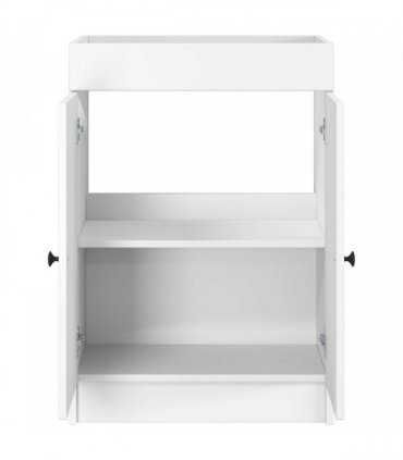vidaXL Bathroom under Sink Cabinet White 78.5 x 37.5 x 81 cm — V0672200481