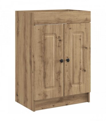 vidaXL Bathroom under Sink Cabinet Artisan Oak 56 x 37.5 x 81 cm — V0672200482