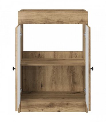 vidaXL Bathroom under Sink Cabinet Artisan Oak 56 x 37.5 x 81 cm — V0672200482