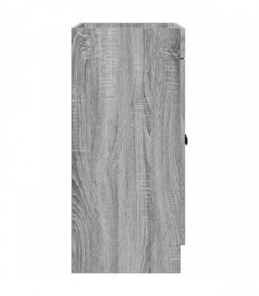 vidaXL Bathroom under Sink Cabinet Grey Sonoma 56 x 37.5 x 81 cm — V0672200489