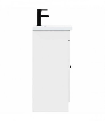 vidaXL Bathroom Vanity with Sink White 42 x 40 x 84.5 cm — V0672200504
