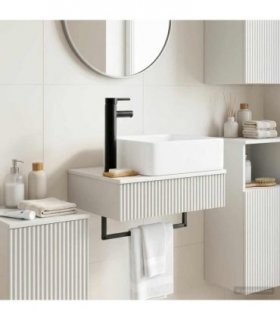 vidaXL Wall-Mounted Wash Basin White 50 x 41 x 39 cm Engineered Wood