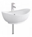 vidaXL Bathroom Wash Basin Chrome 59 x 35 x 21 cm Metal