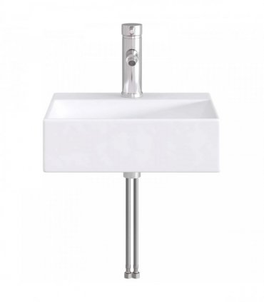 vidaXL Bathroom Wash Basin Chrome 39 x 30.5 x 12.5 cm Metal