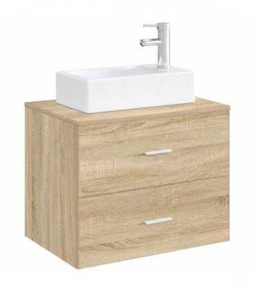 vidaXL Bathroom Wash Basin Chrome 45.5 x 25.5 x 13 cm Metal — Model: Right