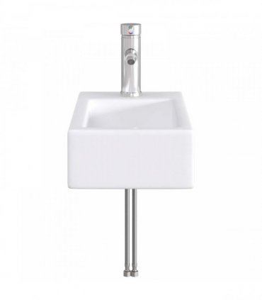vidaXL Bathroom Wash Basin Chrome 45.5 x 25.5 x 13 cm Metal — Model: Right