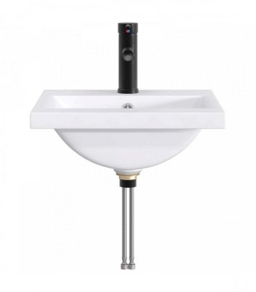 vidaXL Bathroom Wash Basin Matte Black 42 x 40 x 16.5 cm Metal