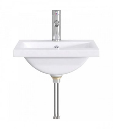 vidaXL Bathroom Wash Basin Chrome 42 x 40 x 16.5 cm Metal