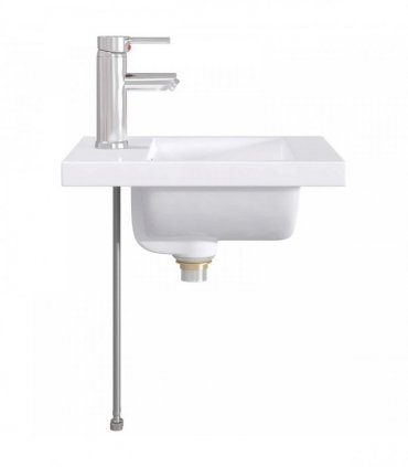 vidaXL Bathroom Wash Basin Chrome 42 x 40 x 16.5 cm Metal