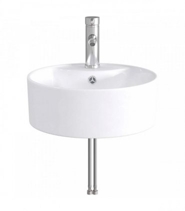 vidaXL Bathroom Wash Basin Chrome 40.5 x 40.5 x 15 cm Metal
