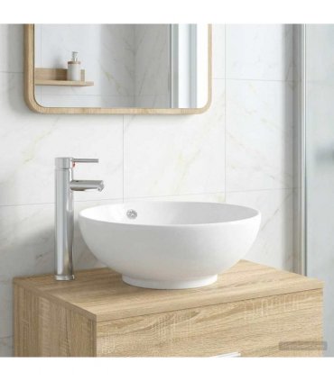 vidaXL Bathroom Wash Basin Chrome 44 x 44 x 16 cm Metal