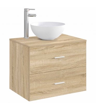 vidaXL Bathroom Wash Basin Chrome 35.5 x 35.5 x 14.5 cm Metal