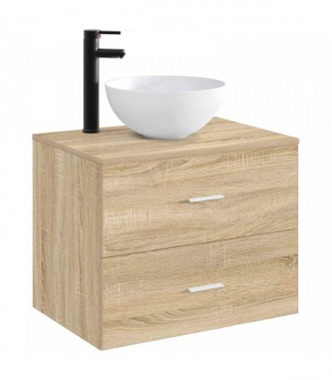 vidaXL Bathroom Wash Basin Matte Black 35.5 x 35.5 x 14.5 cm Metal