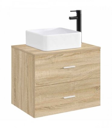vidaXL Bathroom Wash Basin Matte Black 36.5 x 36.5 x 13 cm Metal