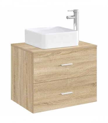 vidaXL Bathroom Wash Basin Chrome 49 x 37 x 14 cm Metal