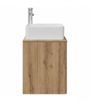 vidaXL Wall-Mounted Sink Vanity Artisan Oak 49.5 x 41 x 63 cm