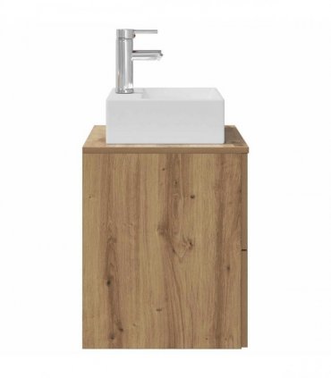 vidaXL Wall-Mounted Sink Vanity Artisan Oak 49.5 x 41 x 62.5 cm