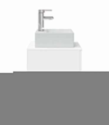 vidaXL Wall-Mounted Sink Vanity White 49.5 x 41 x 62.5 cm