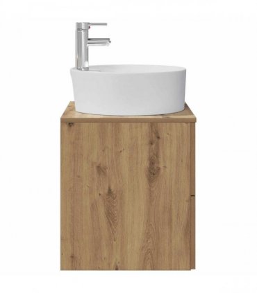vidaXL Wall-Mounted Sink Vanity Artisan Oak 49.5 x 44.5 x 65 cm
