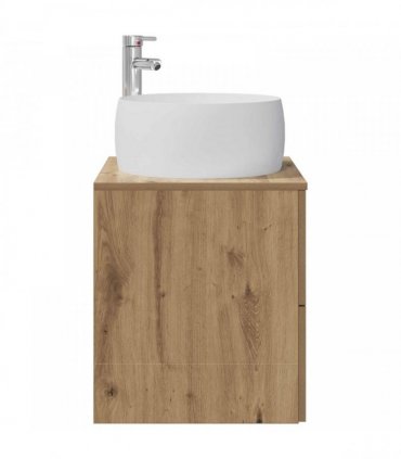 vidaXL Wall-Mounted Sink Vanity Artisan Oak 49.5 x 44.5 x 66 cm