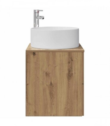 vidaXL Wall-Mounted Sink Vanity Artisan Oak 49.5 x 44.5 x 65.5 cm