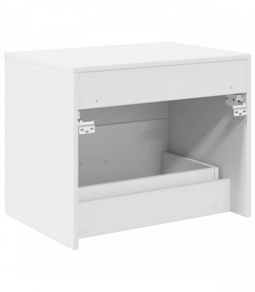 vidaXL Wall-Mounted Bathroom Cabinet White 62.5 x 44.5 x 50 cm