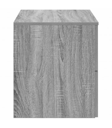 vidaXL Wall-Mounted Bathroom Cabinet Grey Sonoma 62.5 x 44.5 x 50 cm