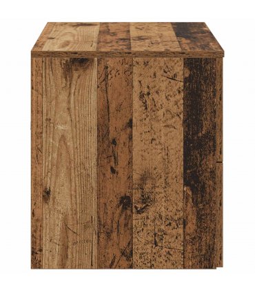 vidaXL Wall-Mounted Bathroom Cabinet Old Wood 62.5 x 44.5 x 50 cm