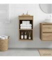 vidaXL Bathroom Cabinet In-between Artisan Oak 30 x 41 x 50 cm