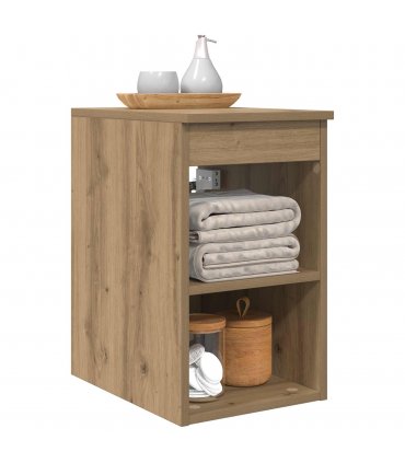 vidaXL Bathroom Cabinet In-between Artisan Oak 30 x 41 x 50 cm