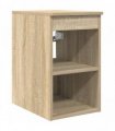 vidaXL Bathroom Cabinet In-between Sonoma Oak 30 x 41 x 50 cm