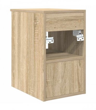 vidaXL Bathroom Cabinet In-between Sonoma Oak 30 x 41 x 50 cm