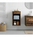 vidaXL Bathroom Cabinet In-between Old Wood 30 x 35 x 50 cm