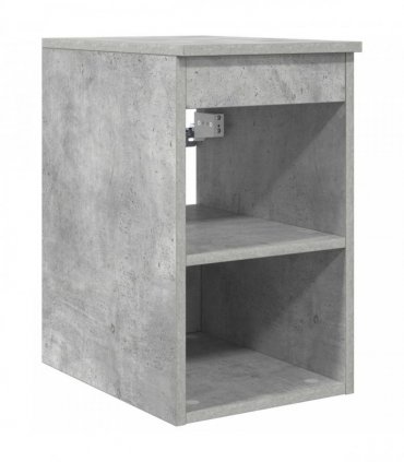 vidaXL Bathroom Cabinet In-between Concrete Grey 30 x 44.5 x 50 cm