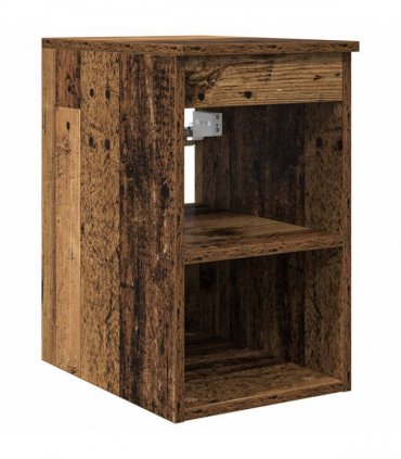 vidaXL Bathroom Cabinet In-between Old Wood 30 x 41 x 50 cm