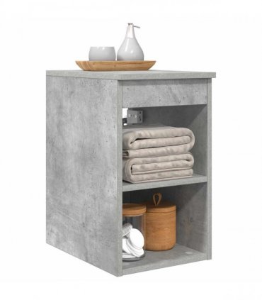 vidaXL Bathroom Cabinet In-between Concrete Grey 30 x 41 x 50 cm