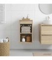 vidaXL Bathroom Cabinet In-between Sonoma Oak 30 x 35 x 50 cm
