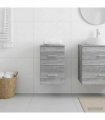 vidaXL Bathroom Cabinet In-between Grey Sonoma 30 x 41 x 50 cm — V0672200857
