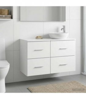 vidaXL Bathroom Cabinet In-between White 30 x 44.5 x 50 cm — V0672200862