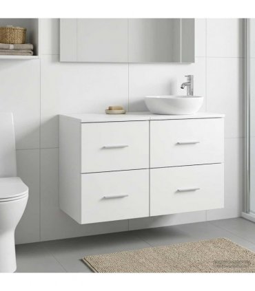vidaXL Bathroom Cabinet In-between White 30 x 44.5 x 50 cm — V0672200862