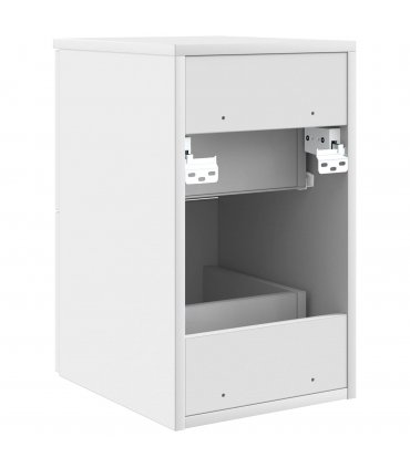 vidaXL Bathroom Cabinet In-between White 30 x 44.5 x 50 cm — V0672200862