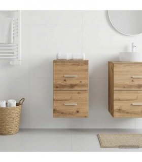 vidaXL Bathroom Cabinet In-between Old Wood 30 x 41 x 50 cm — V0672200863