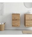 vidaXL Bathroom Cabinet In-between Old Wood 30 x 41 x 50 cm — V0672200863