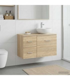 vidaXL Bathroom Cabinet In-between Sonoma Oak 30 x 41 x 50 cm — V0672200878